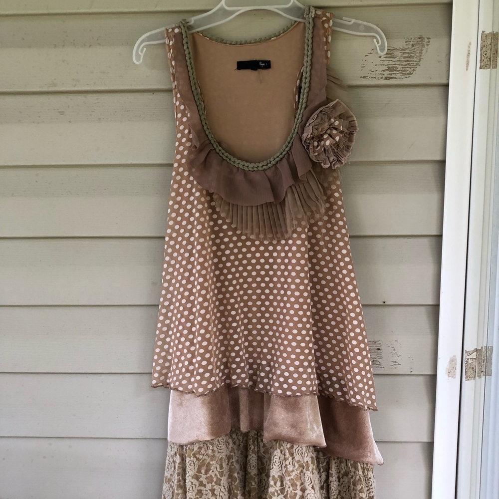 Sleeveless Ruffle Dress